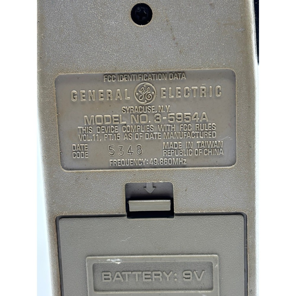 VTG GE General‎ Electric Starcode Walkie Talkie Pair Model 3-5954A Tested Works - Picture 5 of 6